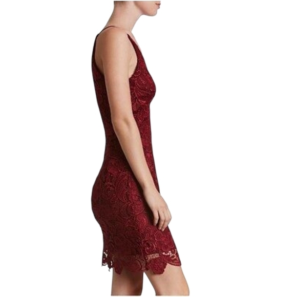 Dress the Population Ava Dress in Berry Size Small - Picture 2 of 6